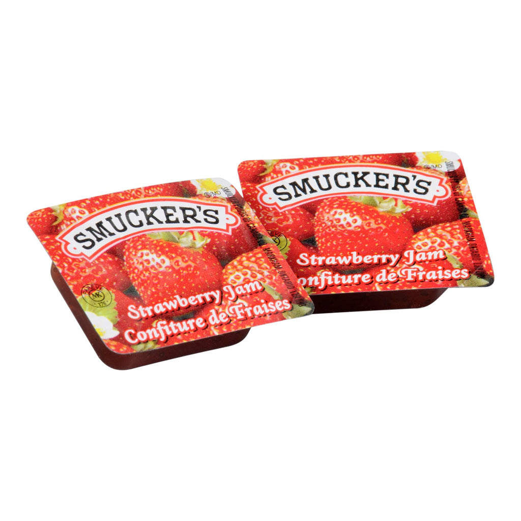 Smucker's - Strawberry Jam - Single Serve Packs (200x16ml) - Pantree Food Service