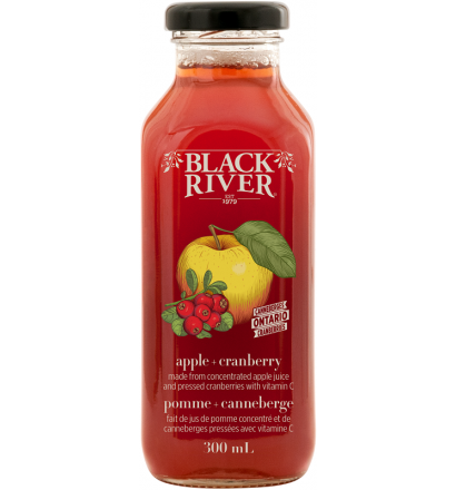 Black River - Apple Cranberry (24x300ml) - Pantree Food Service