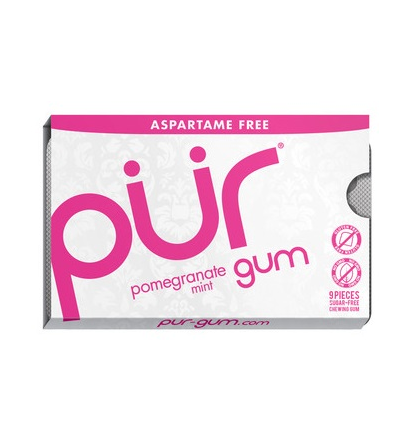 Pur - Pomegranate Gum (12 packs) - Pantree Food Service