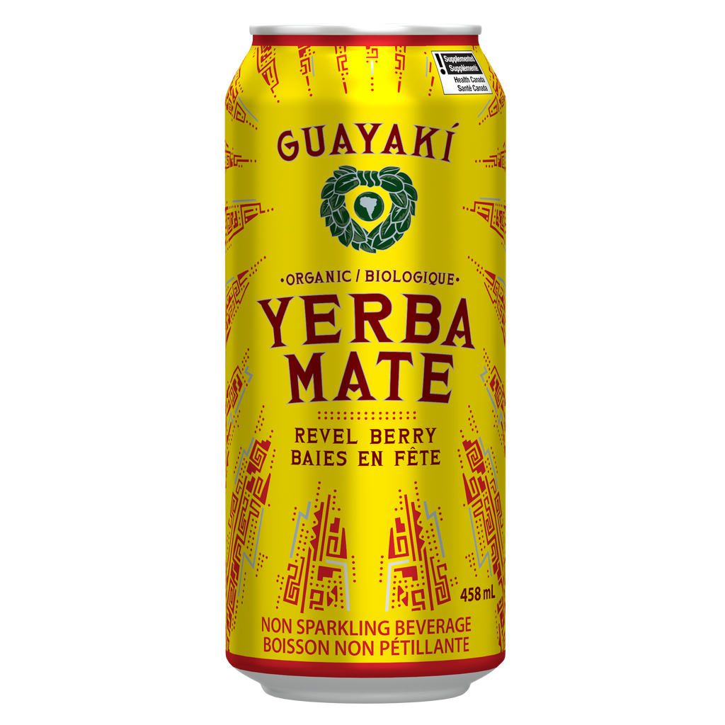 Guayaki Yerba Mate Revel Berry (12x458ml) - Pantree Food Service