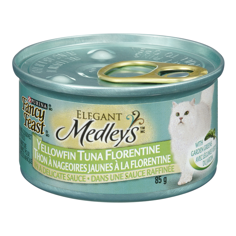 Fancy Feast Elegant Medley Tuna Florentine (24-85 g) (jit) - Pantree