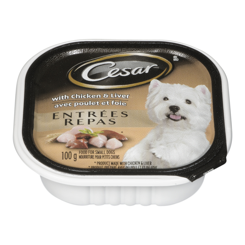 Cesar Chicken & Liver (24-100 g) (jit) - Pantree