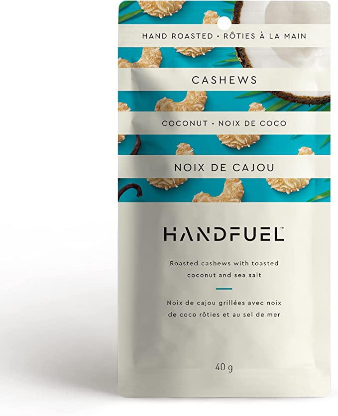 HandFuel - BULK Coconut Cashews (200x40g) - Pantree Food Service