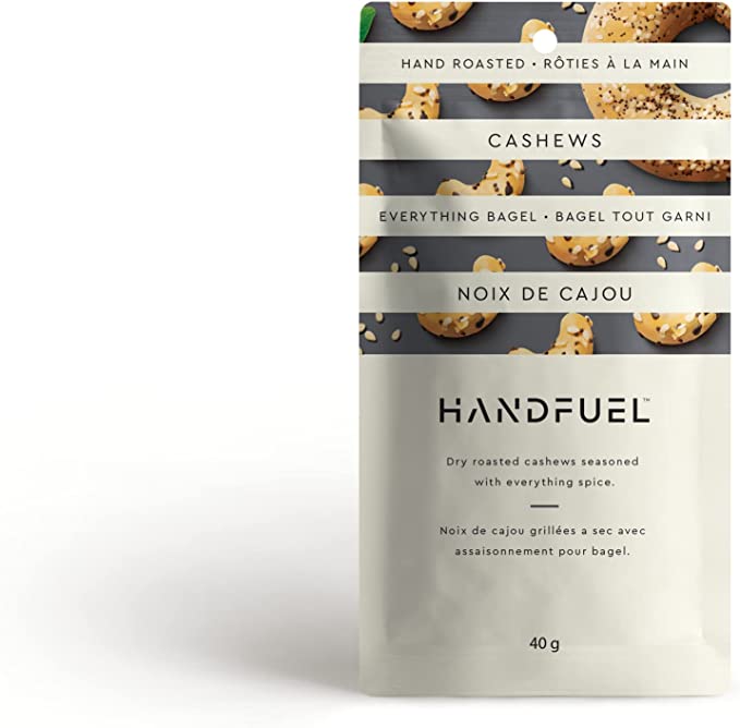 HandFuel - BULK Everything Bagel Cashews (200x40g) - Pantree Food Service