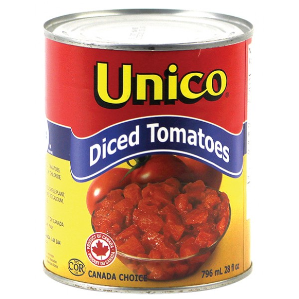 Copy of Unico Diced Tomatoes (24-796 ml) (jit) - Pantree Food Service