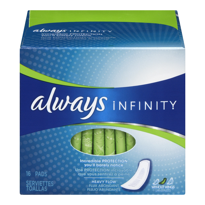Always Infinity Regular w/ Wings (12x18) (jit) - Pantree Food Service