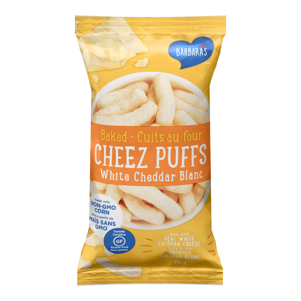 Barbara's - White Cheddar Baked Cheez Puffs (12x155g) (jit) - Pantree Food Service