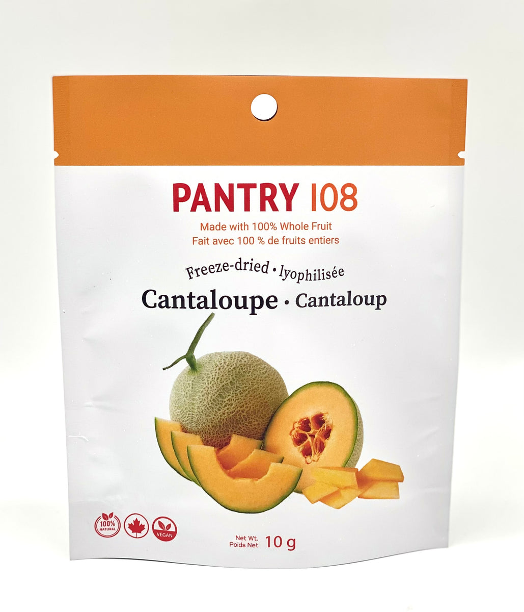 Pantry108 - Freeze-Dried Cantaloupe (24 x 10g) – Pantree Food Service