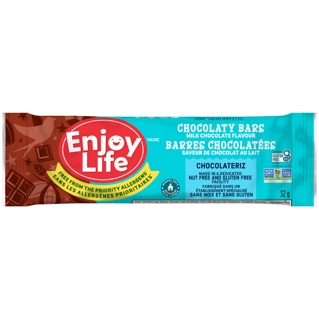 Enjoy Life Chocolate Bars - Chocolateriz (12-32g) (jit) - Pantree Food Service