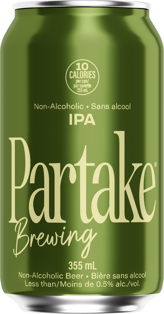 Partake Brewing Non-Alcoholic IPA (24-355 ml) (jit) - Pantree Food Service