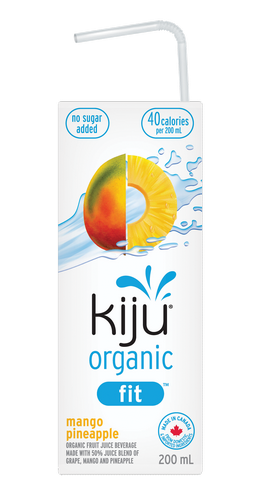 Kiju Organic Fit - Mango Pineapple (32x200ml) (jit) - Pantree Food Service