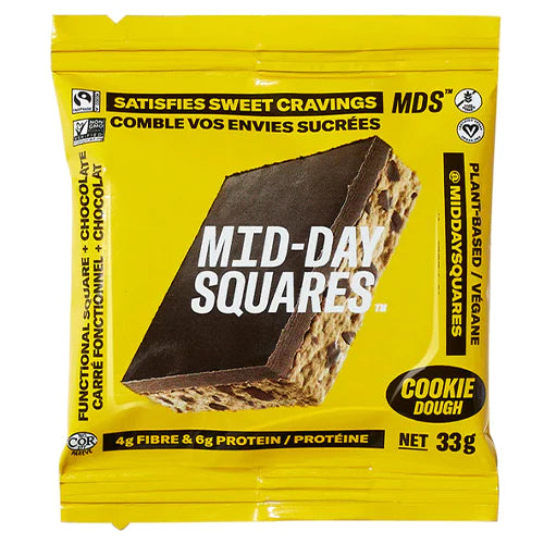 Mid-Day Squares Cookie Dough (Refrigerated) (12 - 33 g) (jit) - Pantree Food Service