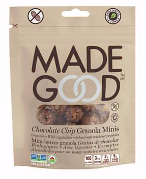 Made Good Organic Granola Minis Chocolate Chip (6-100 g (Pouches Per Case)) (jit) - Pantree Food Service