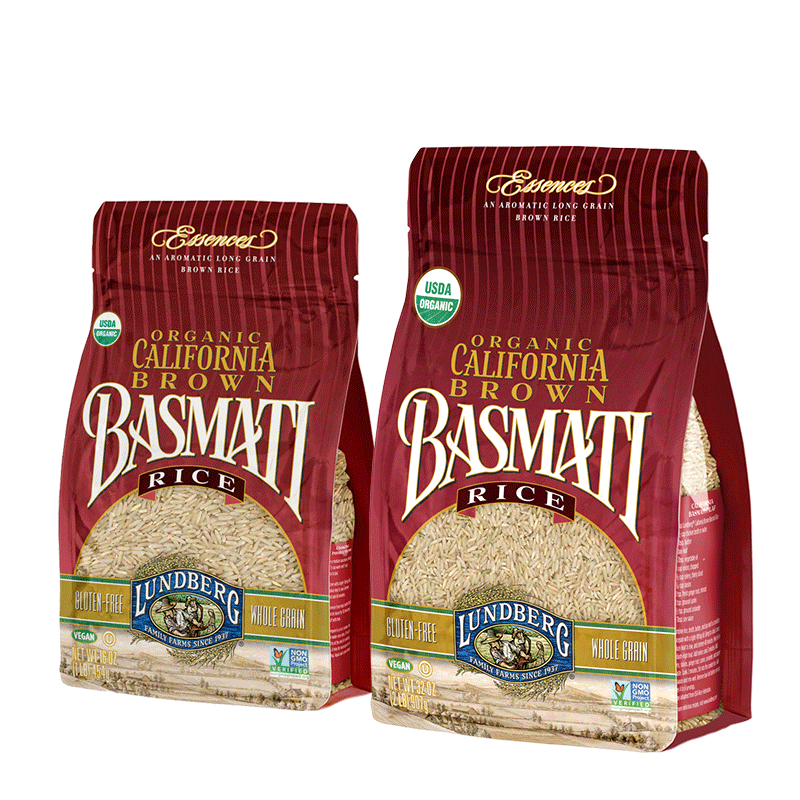 Organic California Brown Basmati Rice (1-11.34kg) (jit) - Pantree Food Service