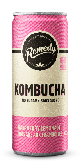 Remedy Kombucha - Raspberry Lemonade (24 x 330ml) - Pantree