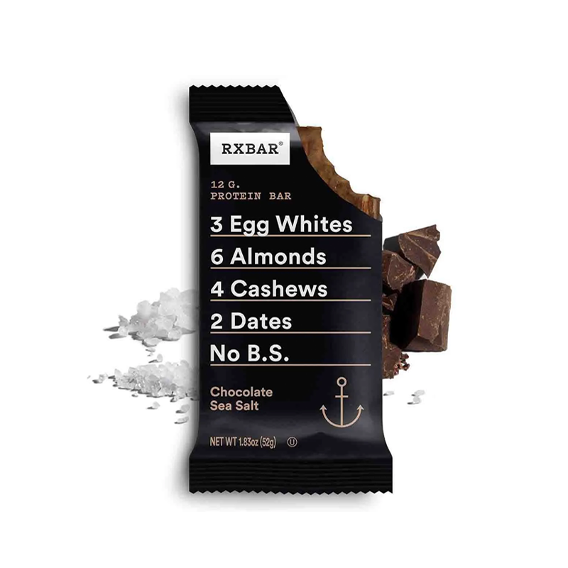 RxBar Protein Bars - Chocolate Sea Salt (12x52 g) - Pantree Food Service