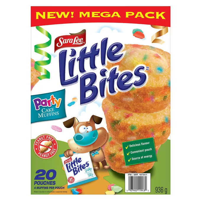 Sara Lee Little Bites Party Cake Muffins (20 pack) – Pantree Food Service