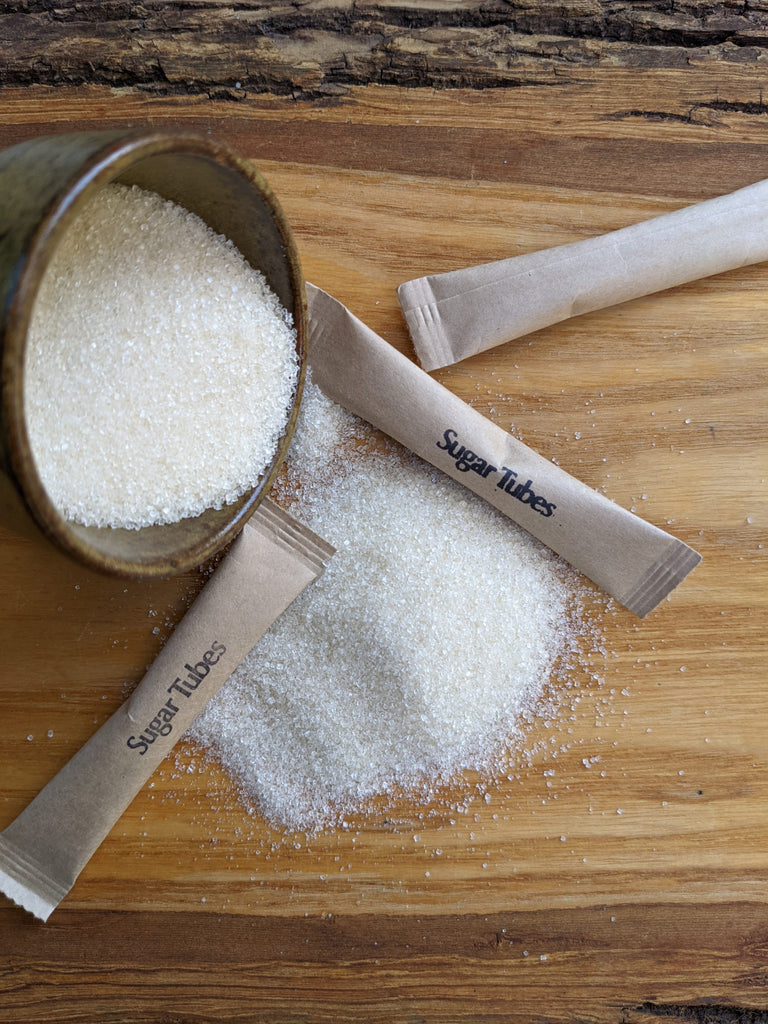 Sugar Tubes Raw Sugar (1000 Tubes) (jit) - Pantree Food Service