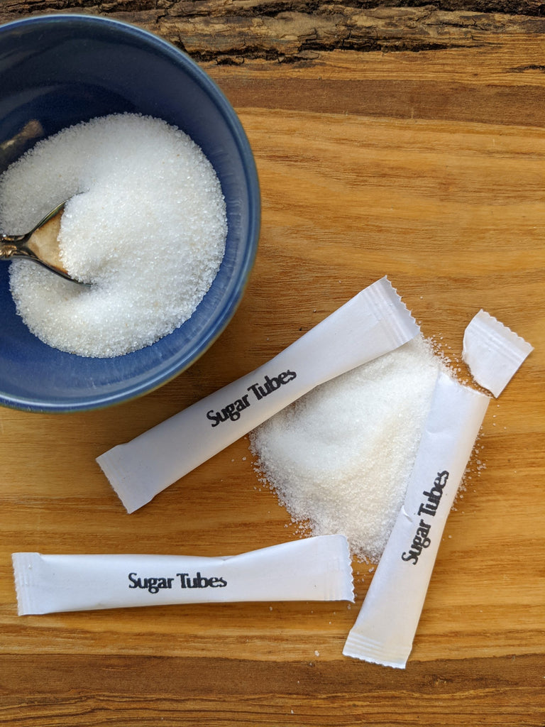 Sugar Tubes White Sugar (1000 Tubes) (jit) - Pantree Food Service
