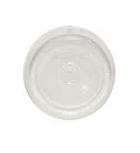 White Flat Vented Lid For 12 oz Paper Container 1000 Per Case (jit) - Pantree Food Service