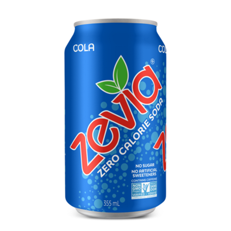Zevia Soda - Cola (24x355ml) (jit) - Pantree Food Service