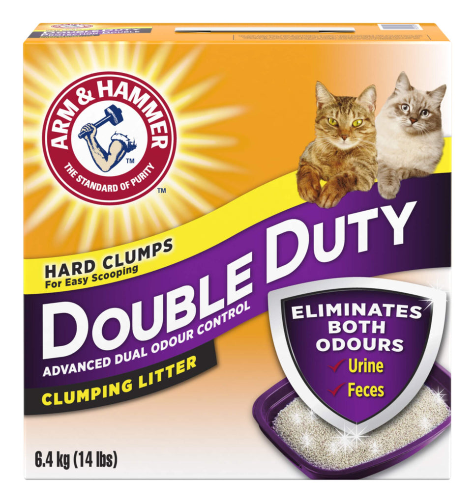 Arm & Hammer Double Duty Cat Litter (3x6.4kg) (jit) - Pantree Food Service