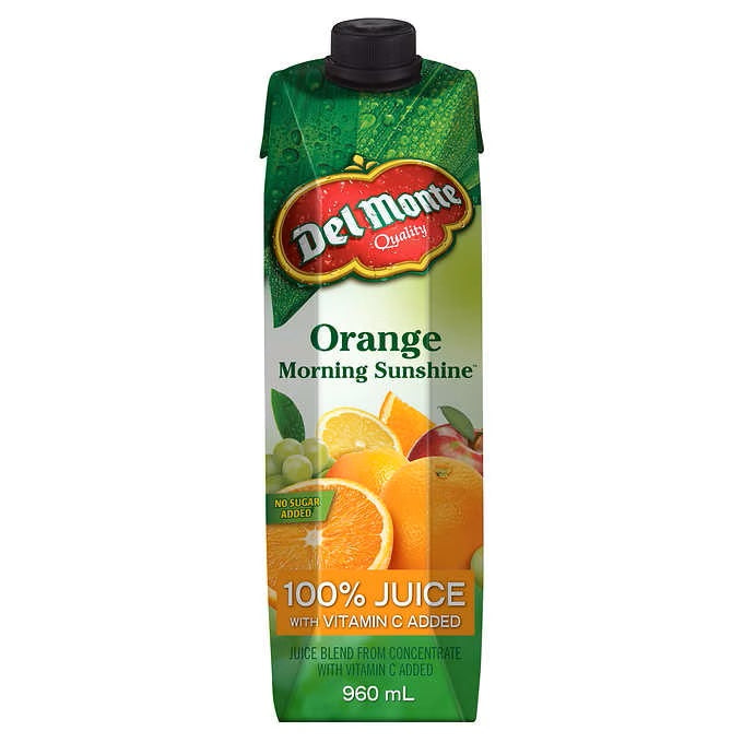 Del Monte Orange Morning Sunshine Juice (6x960 ml) - Pantree Food Service