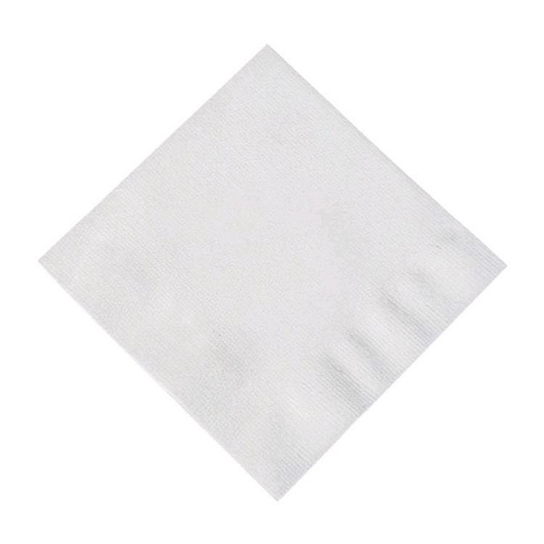 White 1Ply Beverage Napkin (8x500) (jit) - Pantree Food Service