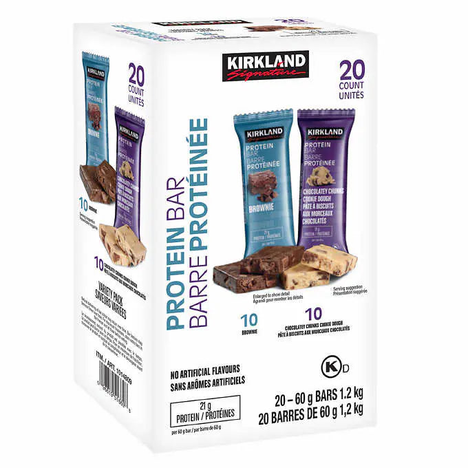 Kirkland Signature Protein Bars (20x60g) - Pantree Food Service