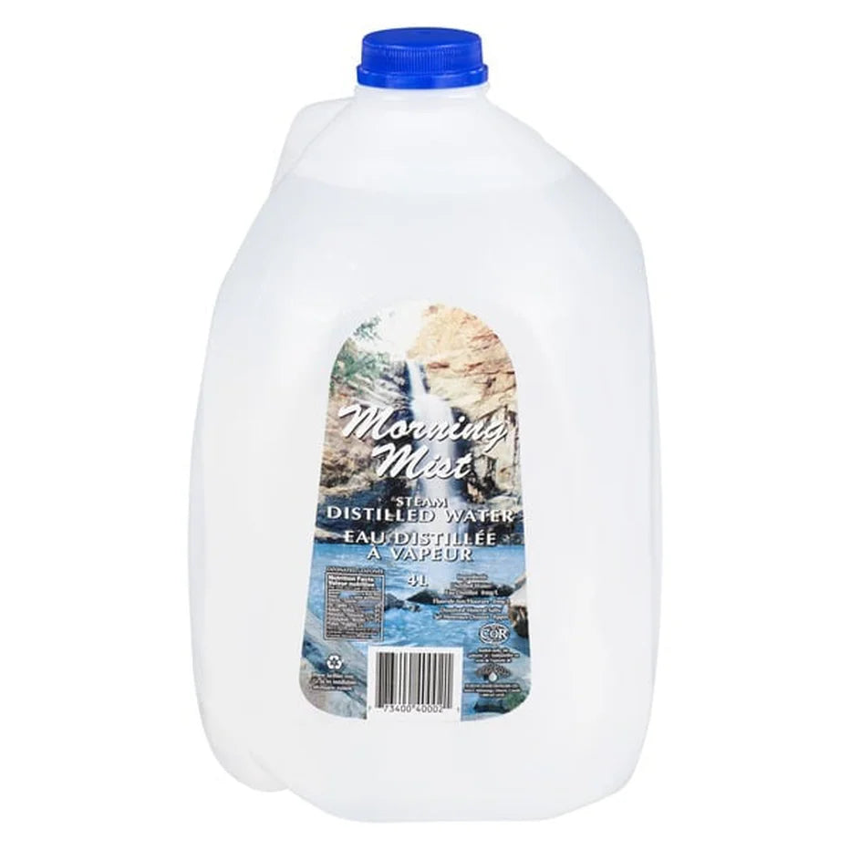 Morning Mist Distilled Water (4-4 L) - Pantree Food Service