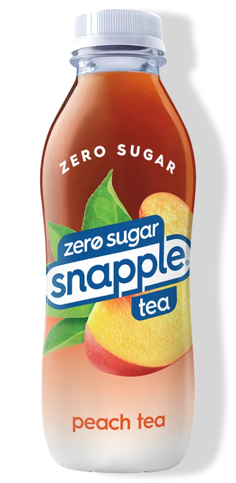 Snapple - Zero Sugar Peach Tea (12 - 473 mL) - Pantree Food Service