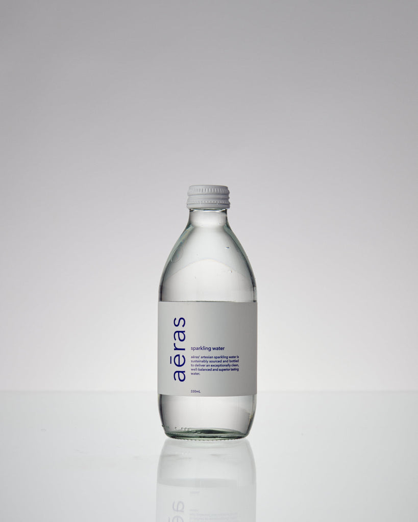 Aeras Premium Sparkling Water (Glass) (12x330ml) - Pantree Food Service