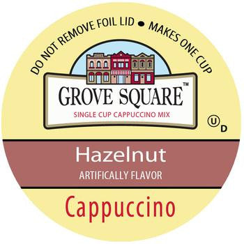 Grove Square - Cappuccino Hazelnut  (24 pack) - Pantree Food Service