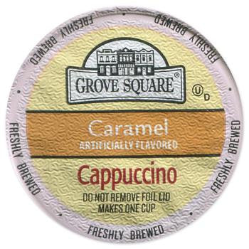 Grove Square - Cappuccino Caramel  (24 pack) - Pantree Food Service
