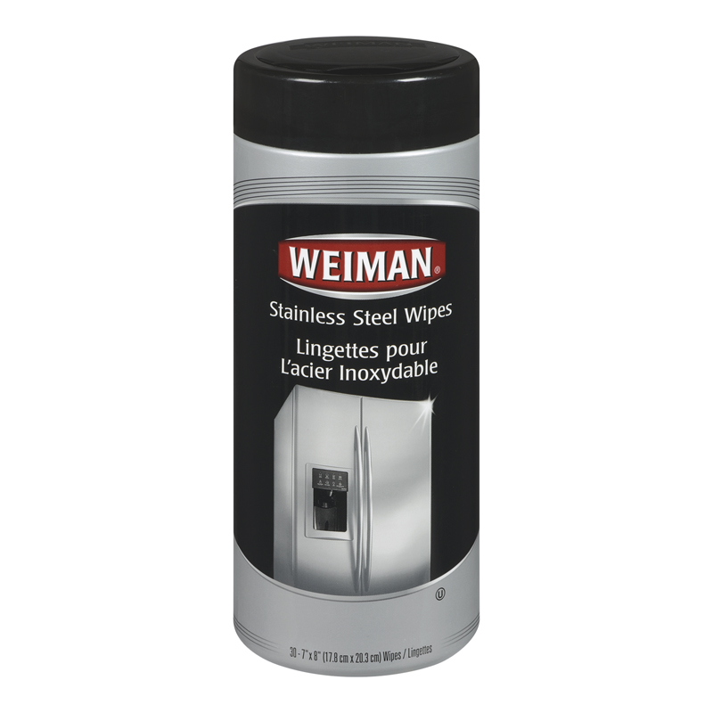 Weiman Stainless Steal Wipes (6-30 Wipes) (jit) - Pantree Food Service