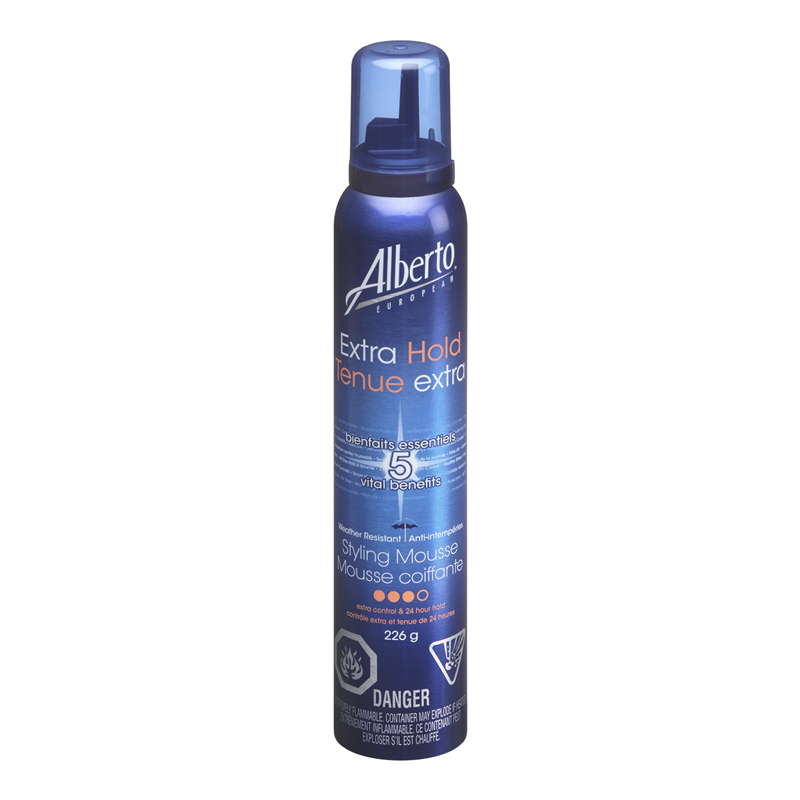 Alberto European Mousse Extra Hold (6-226 g) (jit) - Pantree Food Service