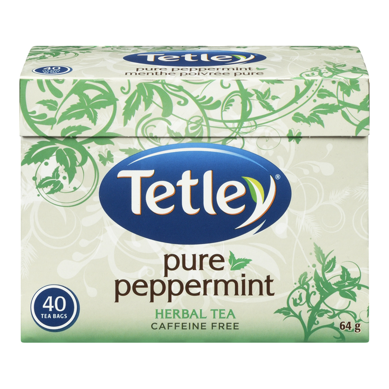 Tetley Herbal Tea Pure Peppermint (12-40 ea) - Pantree Food Service
