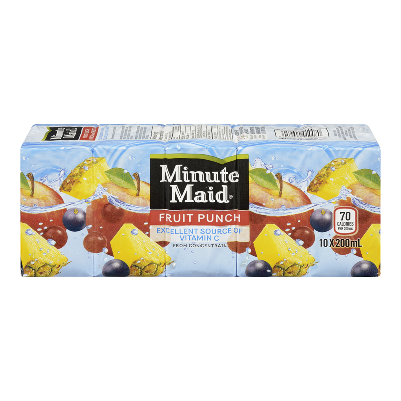 Minute Maid Fruit Punch (40-200 mL) (jit) - Pantree Food Service