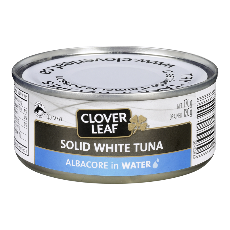 Clover Leaf Solid White Tuna In Water (24-170 g) (jit) - Pantree Food Service