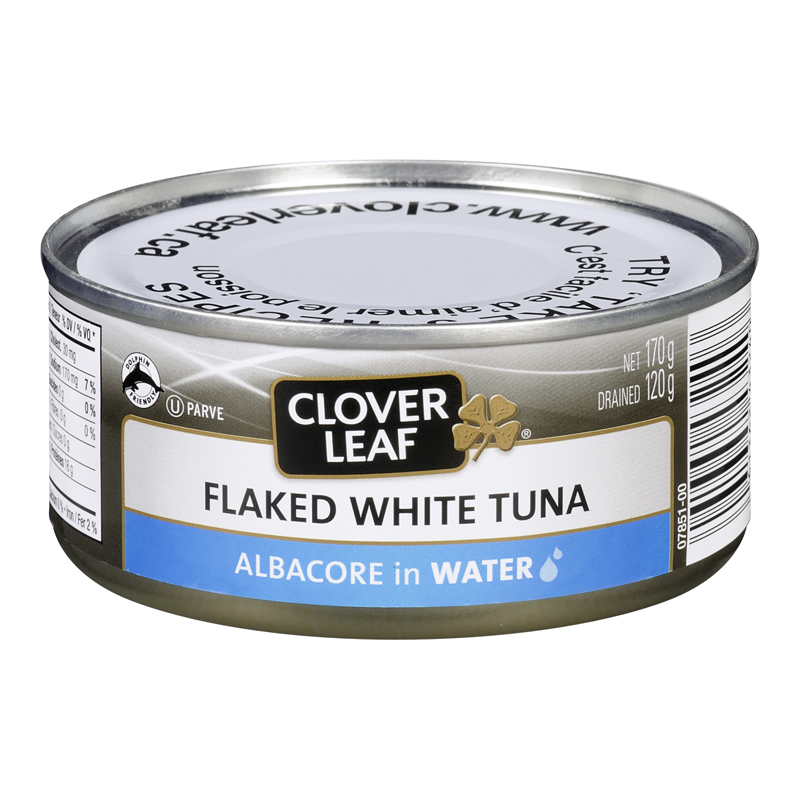 Clover Leaf Flaked White Tuna In Water (24-170 g) (jit) - Pantree Food Service