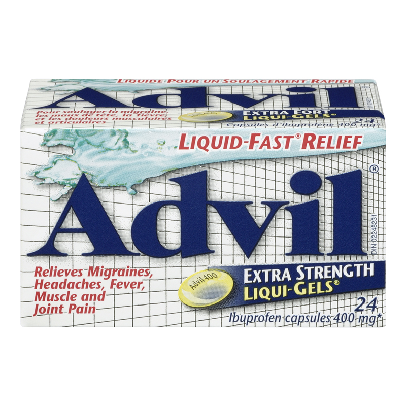 Advil Extra Strength Liqui-gels (1-24 ea) - Pantree Food Service