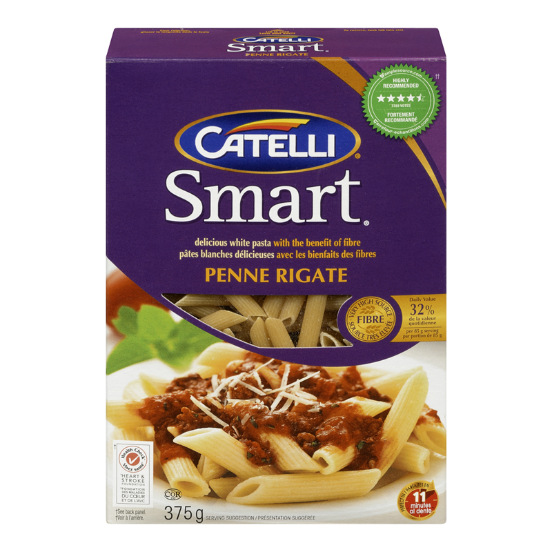 Catelli Smart Penne Rigate Pasta (12-375 g) (jit) - Pantree Food Service