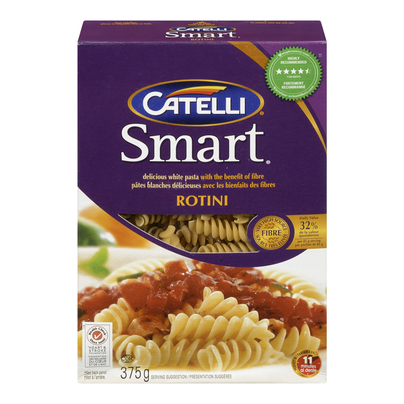 Catelli Smart Rotini (12-375 g) (jit) - Pantree Food Service