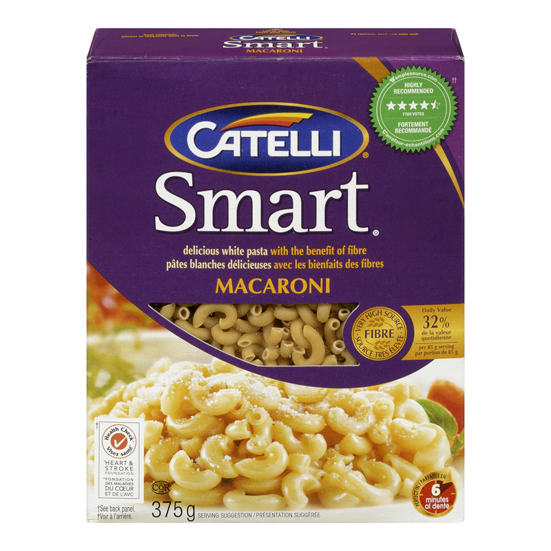 Catelli Smart Macaroni (20-375 g) (jit) - Pantree Food Service