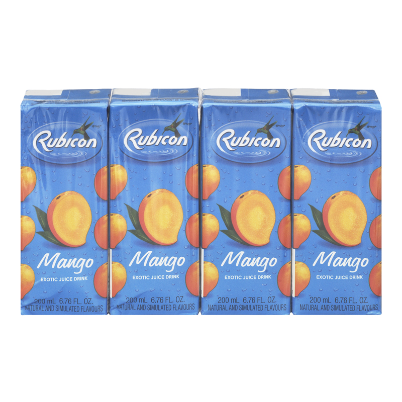 Rubicon Juice Mango Exotic (32-200 mL) (jit) - Pantree Food Service