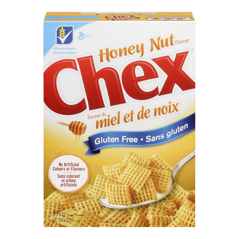General Mills Cereal Chex Honey Nut (Gluten Free) (12-395 g) (jit) - Pantree Food Service