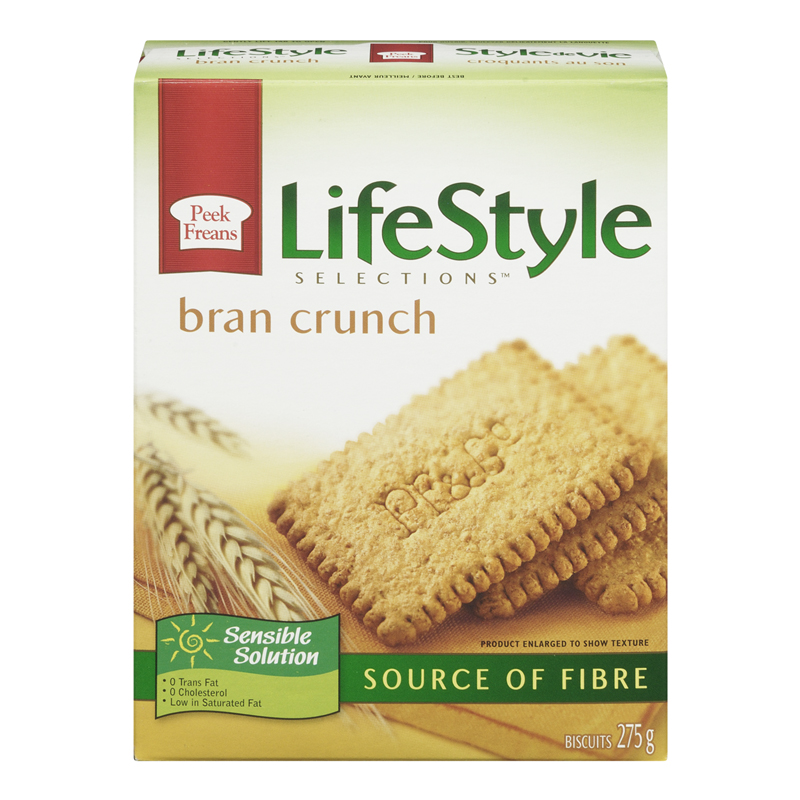 Peek Freans Lifestyle Bran Crunch  (12 - 275 g) (jit) - Pantree Food Service