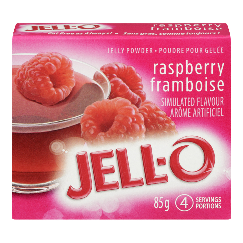 Jello Raspberry (24-85 g) - Pantree Food Service