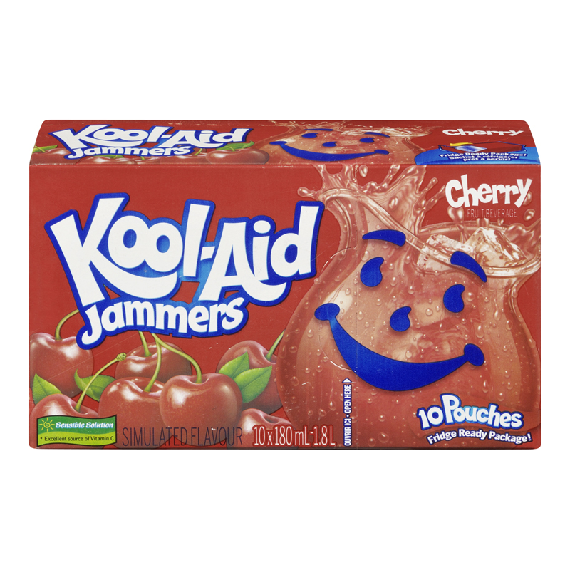 Kool-aid Jammers Cherry (40-180 mL) (jit) - Pantree Food Service