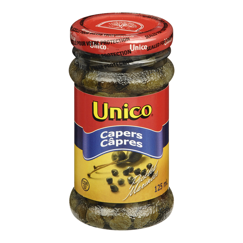 Unico Capers (12-125 mL) (jit) - Pantree Food Service